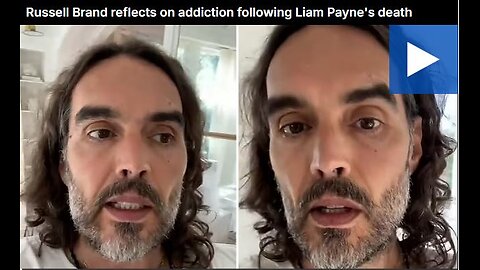 Russell Brand reflects on addiction following Liam Payne's death