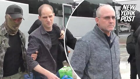 Video shows Paul Whelan, Evan Gershkovich during Russia-West Prisoner Swap