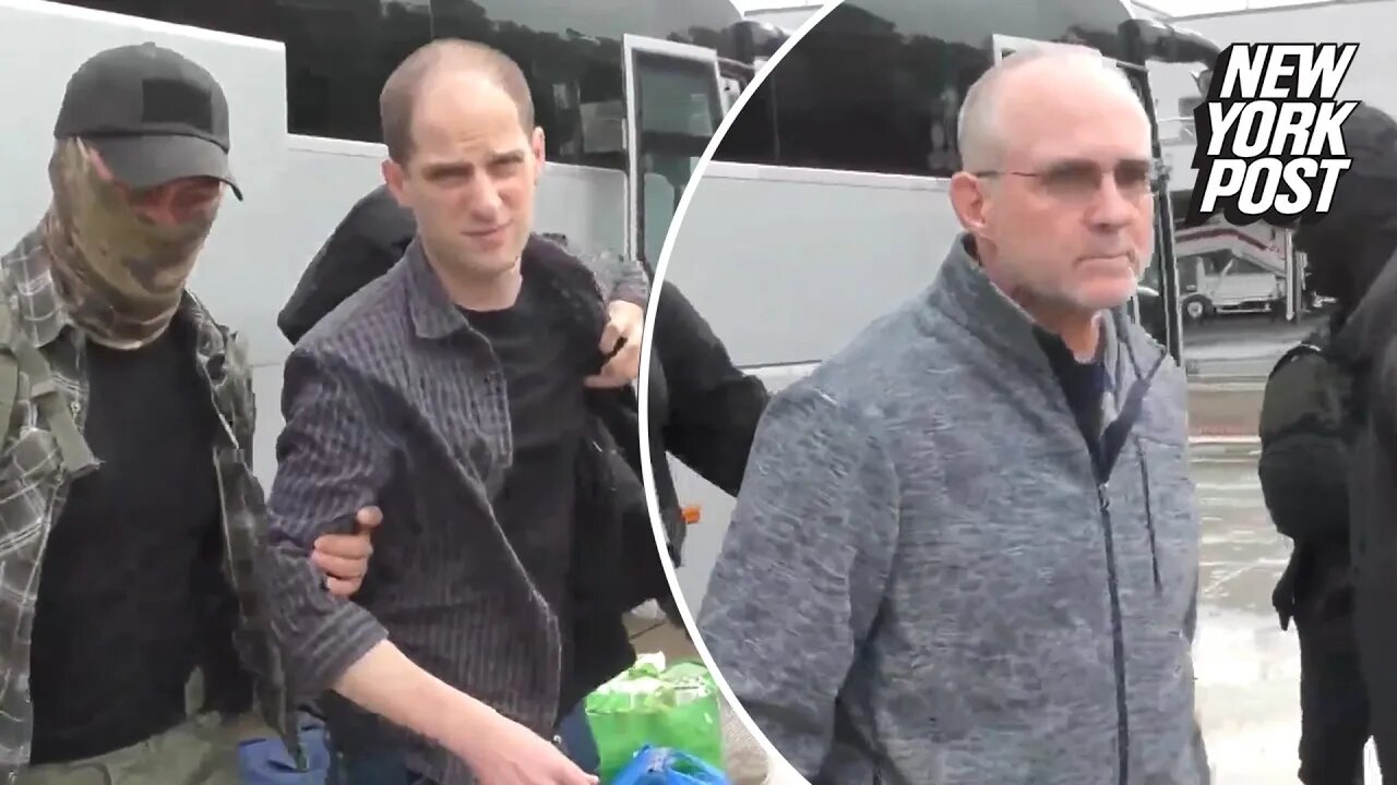 Video shows Paul Whelan, Evan Gershkovich during Russia-West Prisoner Swap