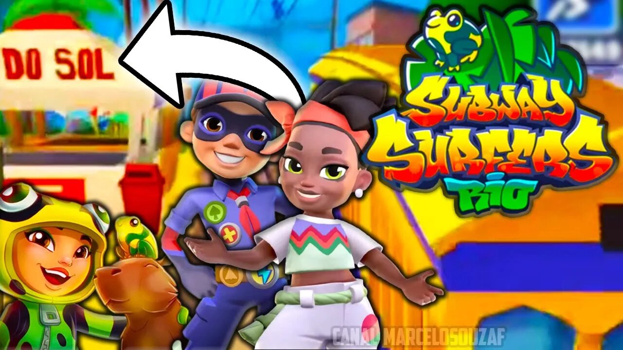 Subway Surfers Rio 2023 é puro suco de Brasil