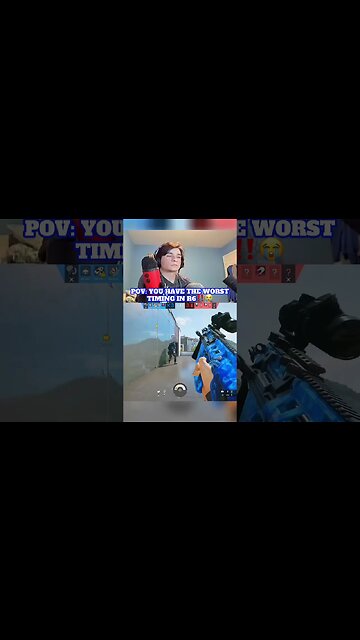 POV You Have The Worst Timing In R6‼️😭 | #shorts #rainbowsixsiege #gaming #reaction