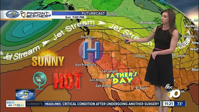 10News Pinpoint Weather with Meteorologist Megan Parry