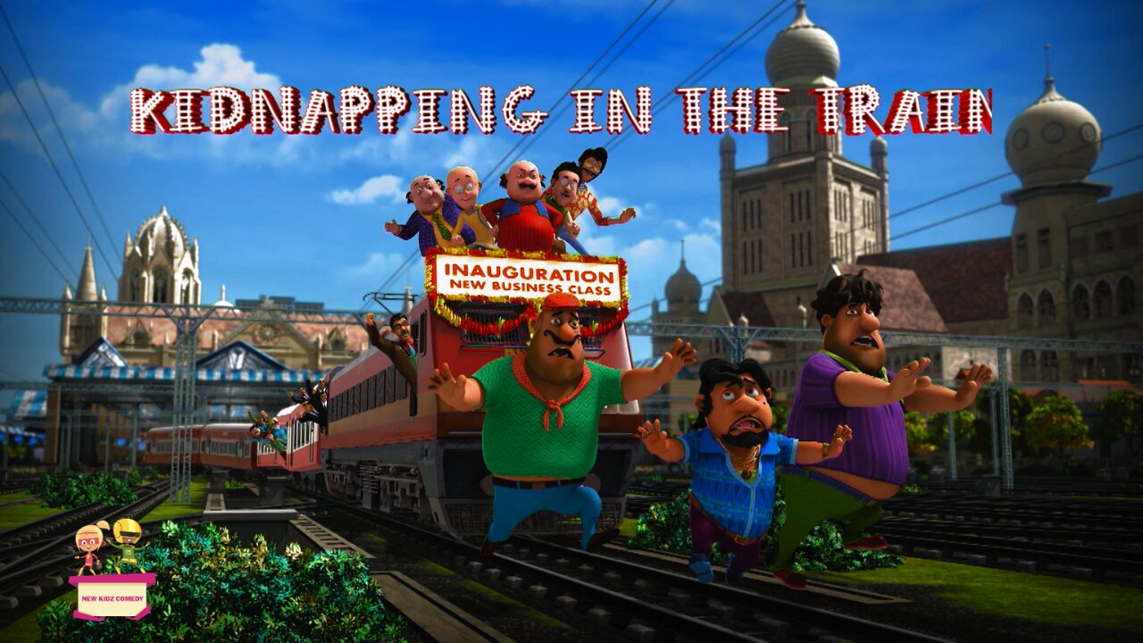 Motu Patlu Hindi Cartoon 2022 Motu patlu in Hindi Kidnapping in the train