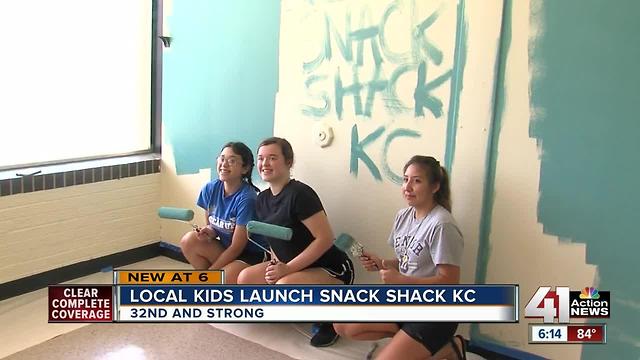 Local kids launch Snack Shack KC