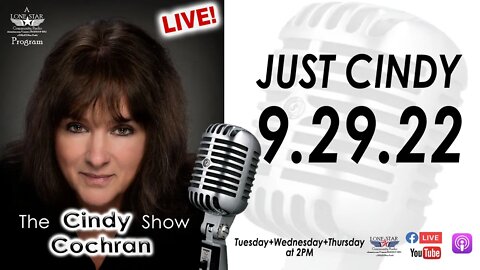 9.29.22 - The Cindy Cochran Show