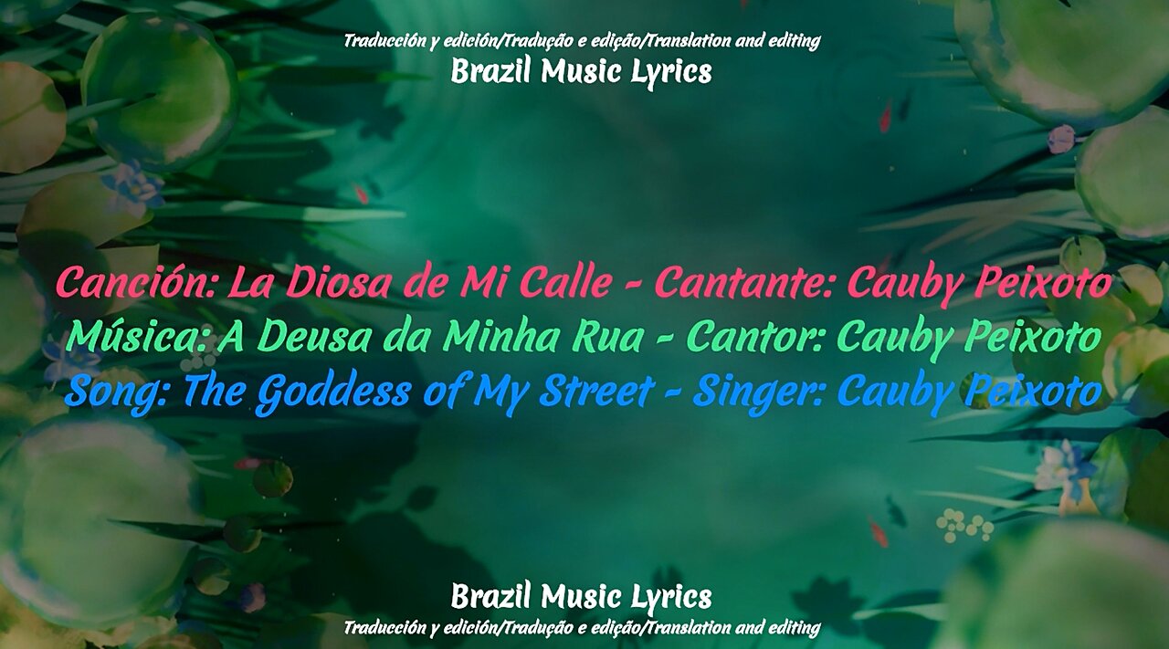 Brazil Music: The Goddess of My Street - Singer: Cauby Peixoto