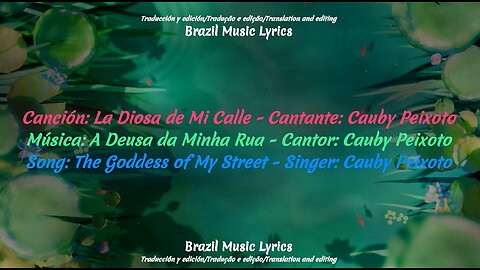 Brazil Music: The Goddess of My Street - Singer: Cauby Peixoto