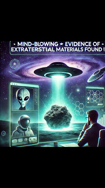 Mind-Blowing 🌌 Evidence of Extraterrestrial Materials Found! 👽