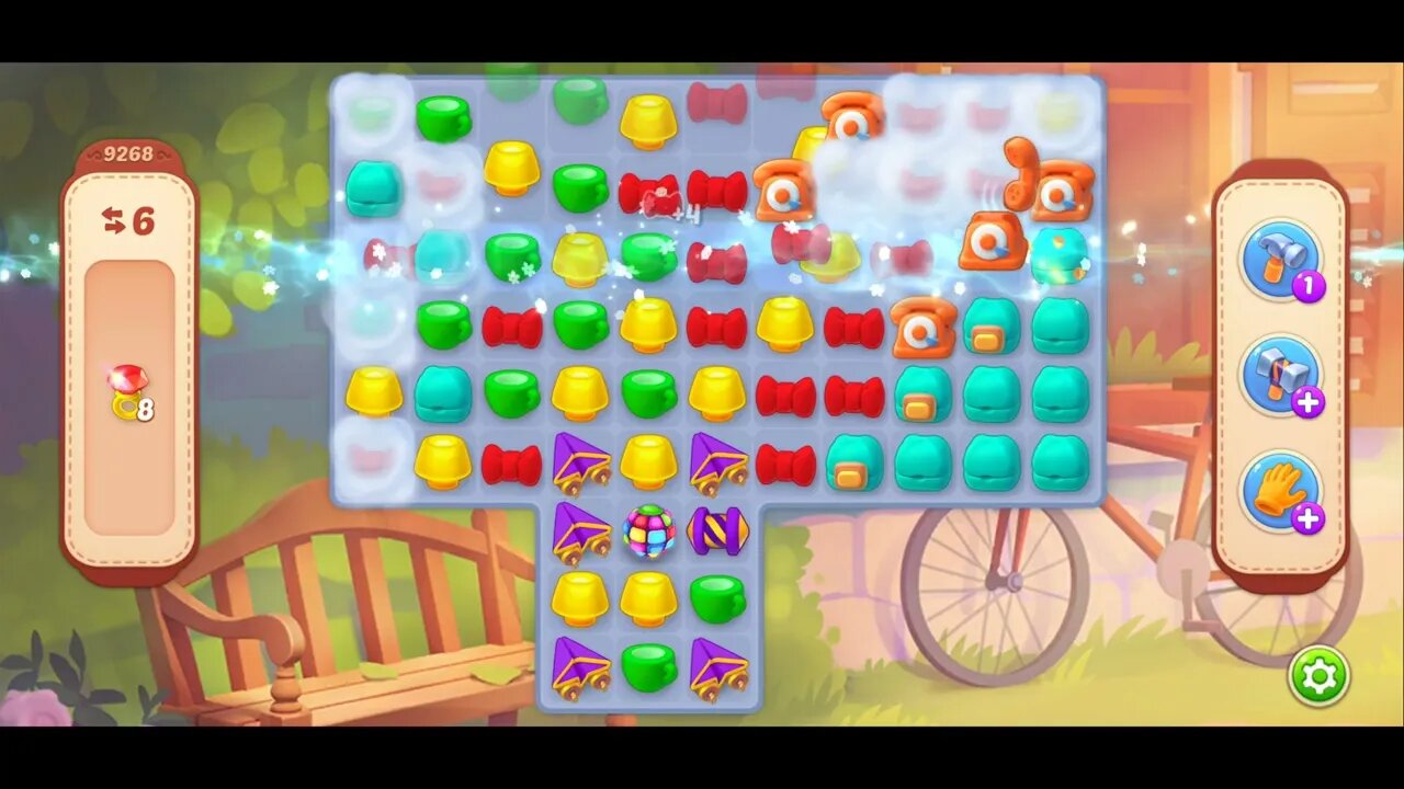 Playrix Homescapes Gameplay Walkthrough Level 9268