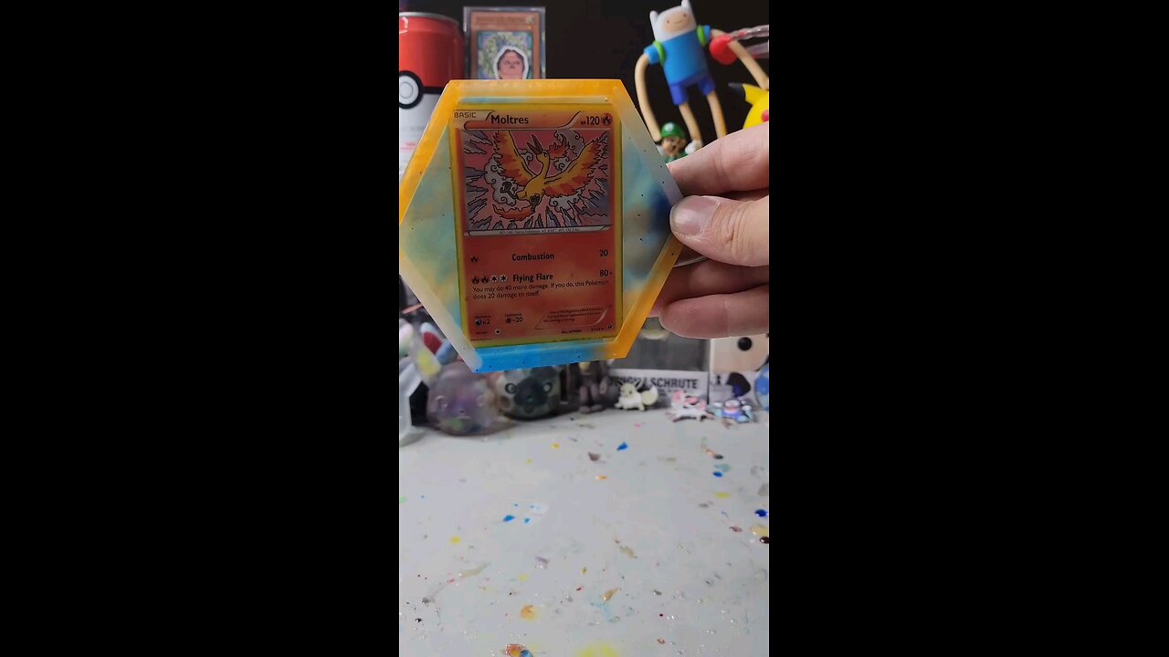 Moltres Pokemon TCG Coaster!