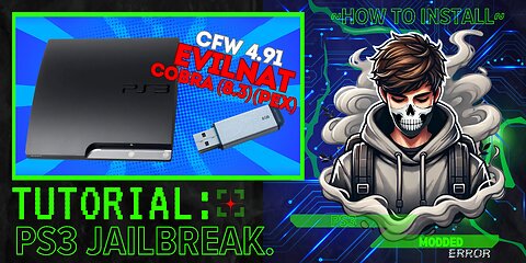 PS3 JAILBREAK | EVILNAT 4.91 Flash Writer Tutorial