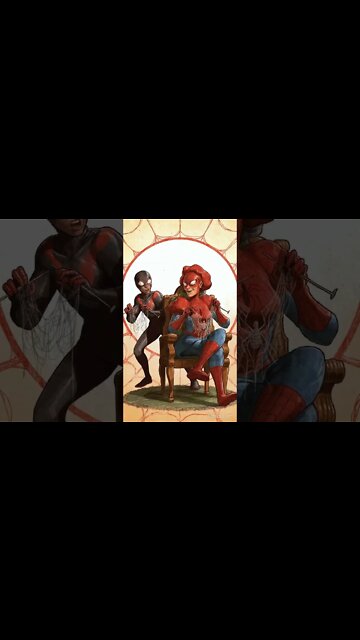 Tia May es Spider-Ma'am #spiderverse Maybelle Parker (Tierra-3123) #shorts