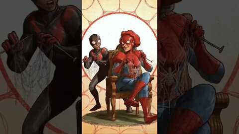 Tia May es Spider-Ma'am #spiderverse Maybelle Parker (Tierra-3123) #shorts