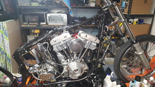 Progress on the 85 Shovelhead Softail Project