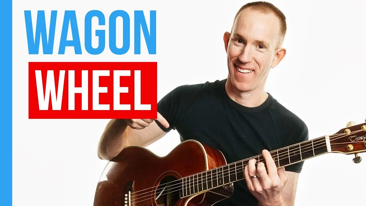 Wagon Wheel ★ Bob Dylan ★ Guitar Lesson Acoustic Tutorial [with PDF]