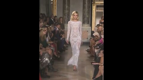 Natasha Poly in Spring/Summer 2012 collection of Emilio Pucci by Peter Dundas