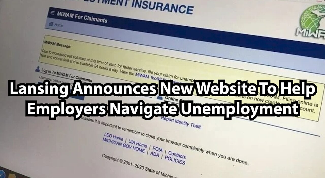 Lansing Announces New Website To Help Employers Navigate Unemployment