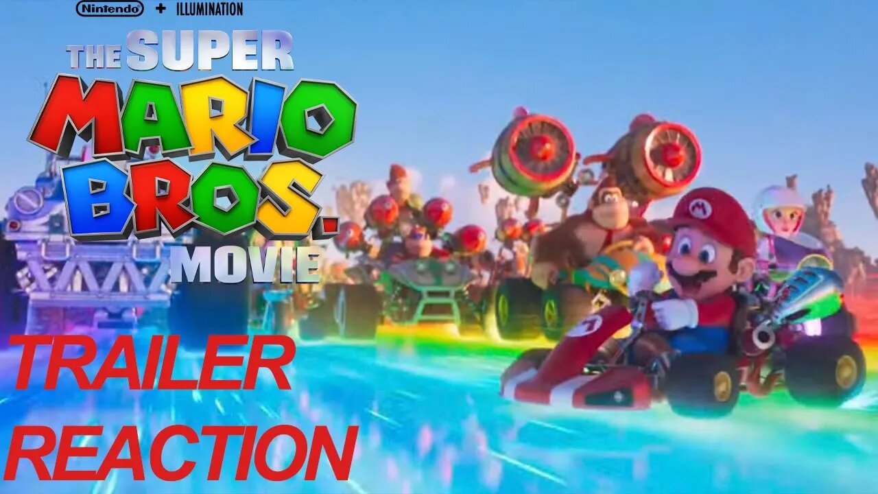 MARIO KART! | The Super Mario Bros Movie Trailer 2 Reaction and Thoughts