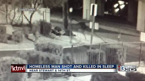 Homeless man shot under highway bridge