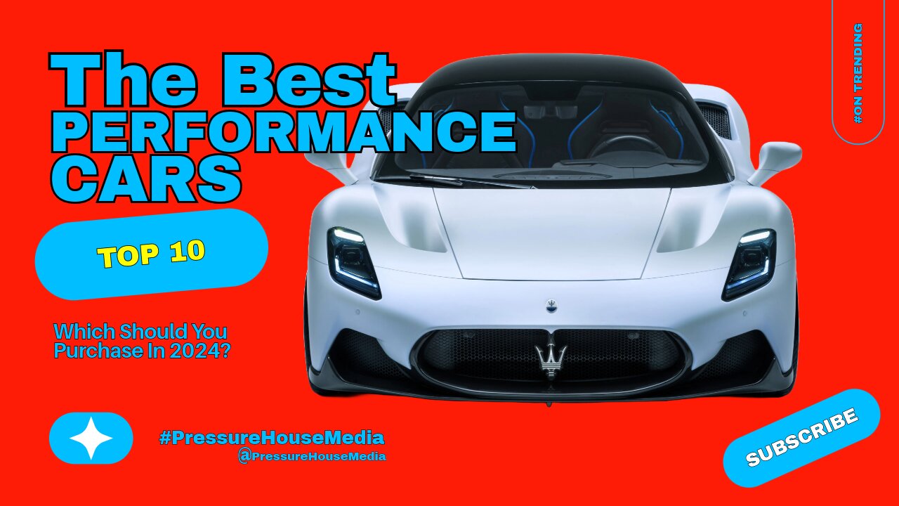 These Are The Best Performance Cars To Buy In 2024