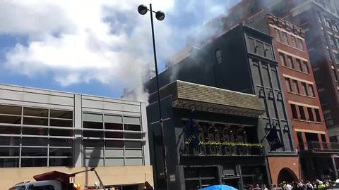 Fire at Boca, Sotta in downtown Cincinnati