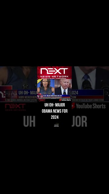 UH OH- MAJOR OBAMA News For 2024 #shorts