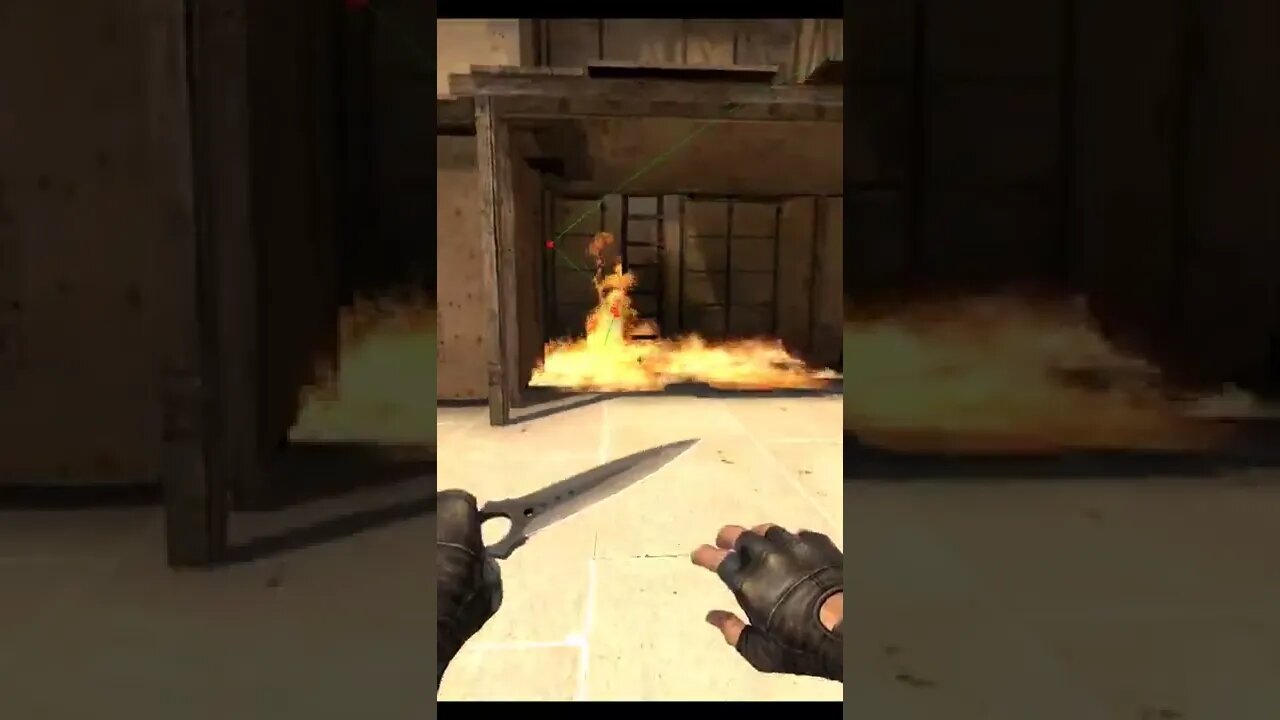 Molotov TR Areia - Mirage | CSGO #shorts