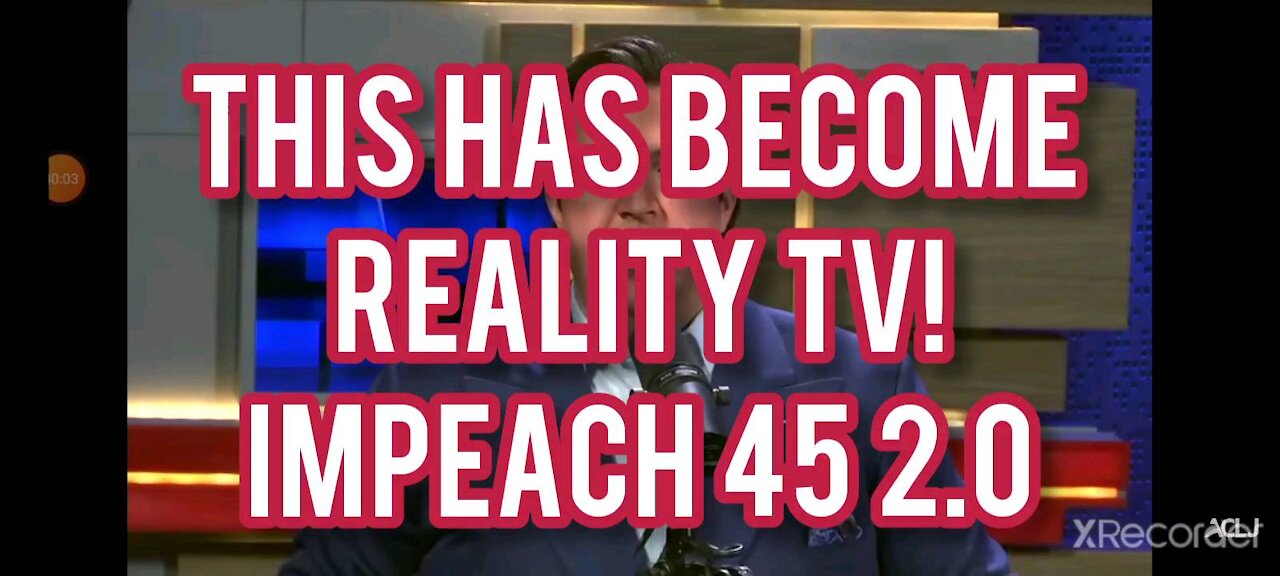 UNCONSTITUTIONAL REALITY TV! IMPEACH 45!