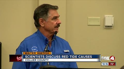 Scientists discuss red tide in Naples public forum