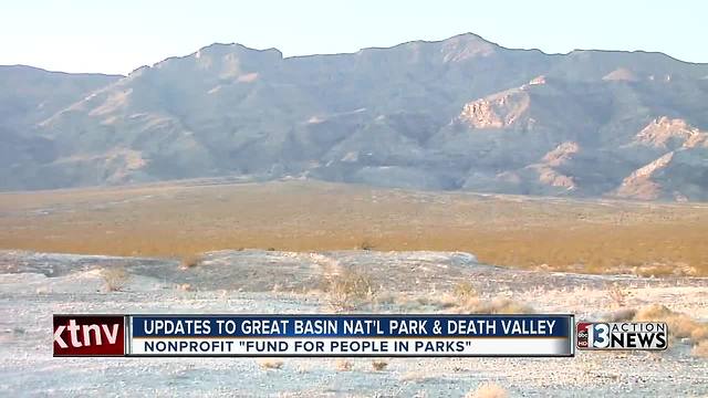 Updates to Great Basin and Death Valley funded by nonprofit