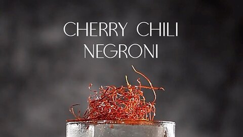 CHERRY CHILI NEGRONI