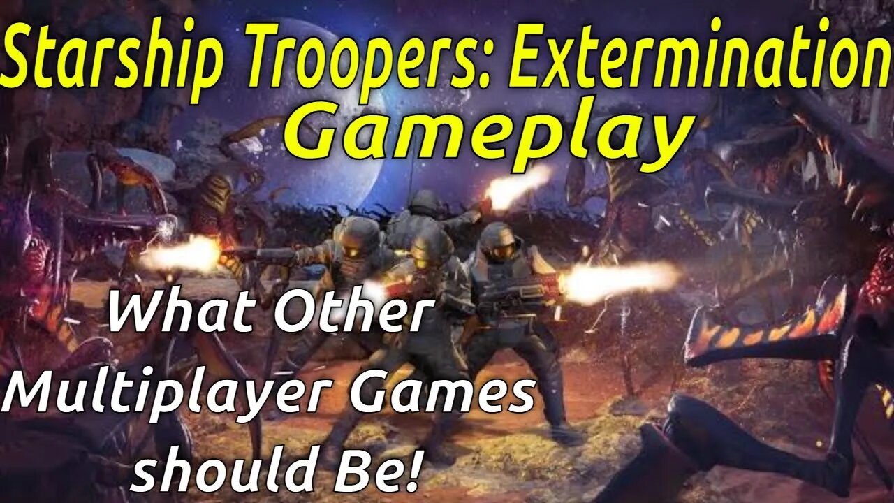 First Impressions Of Starship Troopers: Extermination Gameplay