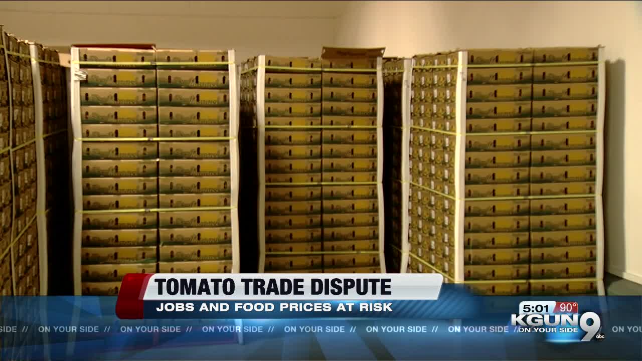 Tomato dispute could cut jobs and raise food cost