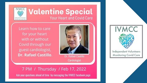 Health Matters Session 4: A Valentine session with Dr. Raffy Castillo (February 17, 2022)