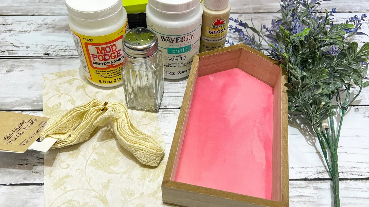Beautiful Shelf Sitter DIY || Using Dollar Tree Salt & Pepper Shaker [1 Easy Dollar Tree DIY]