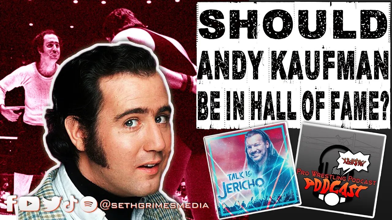 Should Andy Kaufman be in WWE Hall Of Fame? | Clip from Pro Wrestling Podcast Podcast #wwe #aew