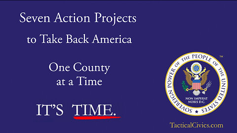 Tactical Civics™ Action Projects and Call to Join Us