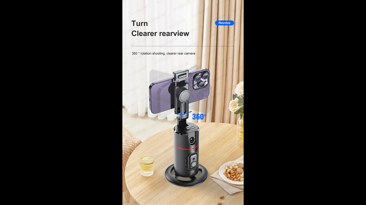 Selfie Desktop Face Tracking Gimbal for Tiktok Smartphone Live
