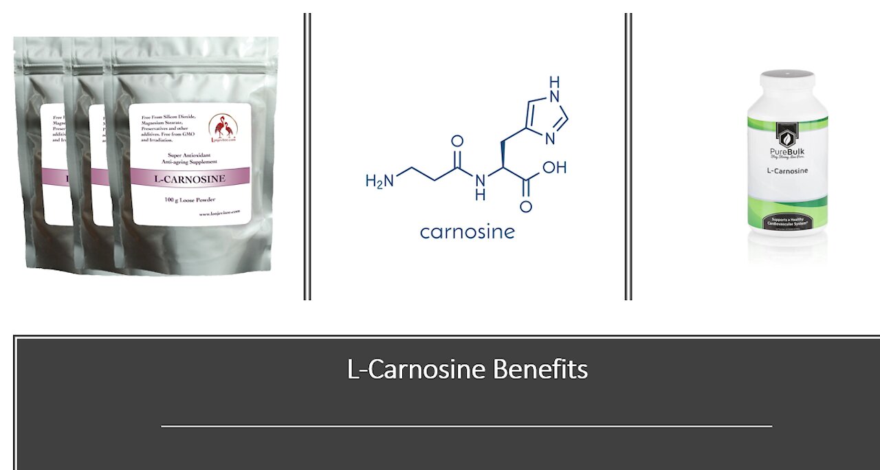 L Carnosine - Anti Aging, Cold & Flu Protection and Energy Booster