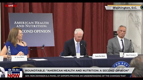 American Health & Nutrition: A Second Opinion - Ron Johnson, RFK Jr Panel