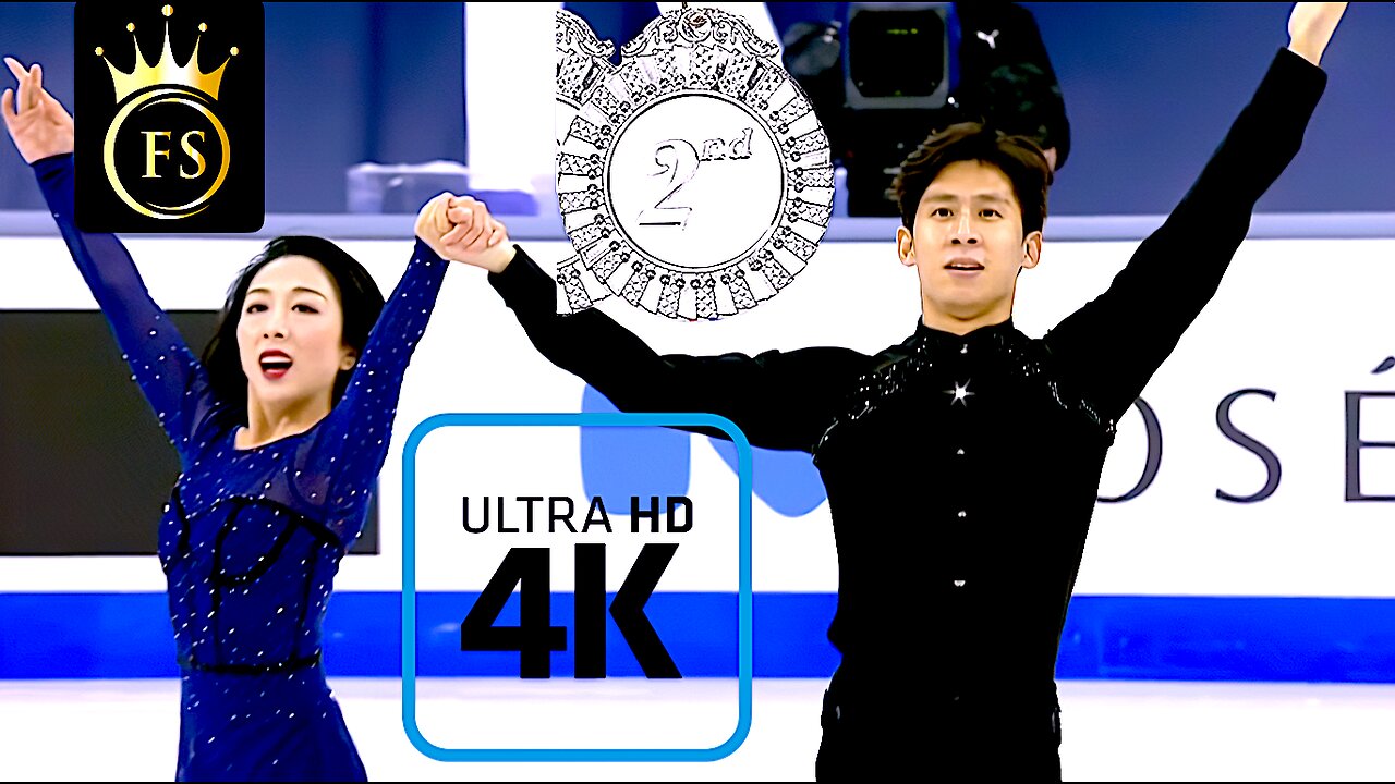 WENJING SUI🇨🇳🥈 & CONG HAN🇨🇳🥈 Free Skate 2021 ISU Figure Skating Worlds (NBC.4K)