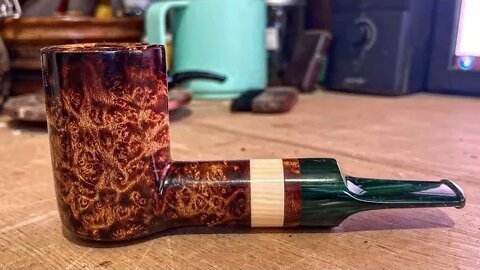 LCS Briars pipe 671 stacked billiard