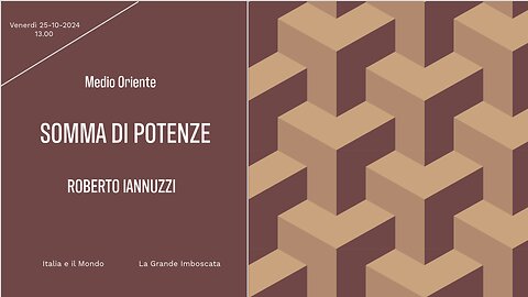 Punti di incontro, Kazan, di scontro, Siria! Con Roberto Iannuzzi, G Germani, C Semovigo