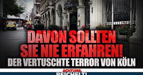 Terror in Köln! Jeden Tag scheitert die „kulturelle Bereicherung"