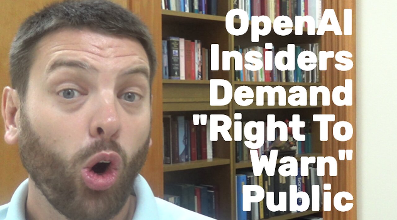 OpenAI Insiders Demand "Right To Warn" The Public