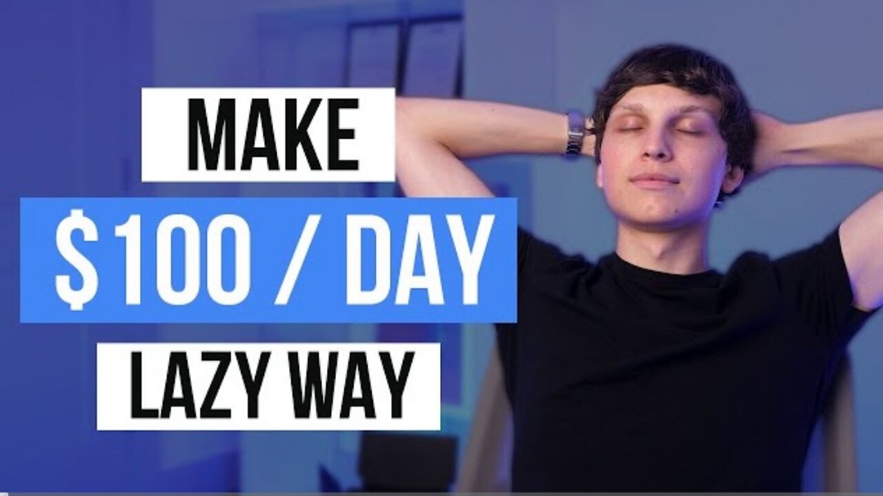 Laziest Way to Make Money Online For Beginners ($100/day+)