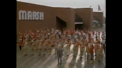 August 20, 1987 - Don Marsh at One of His Supermarkets