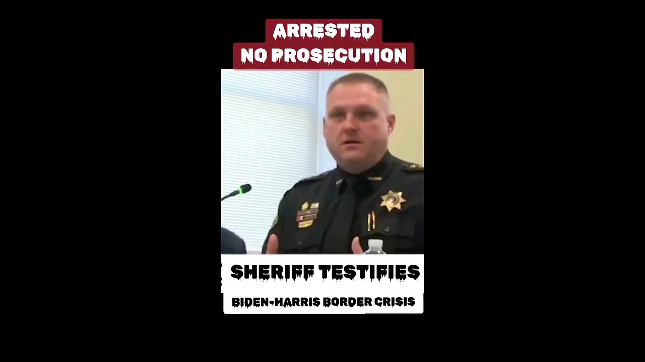 You Are Not Safe in Kamala Harris’ America Wisconsin Sheriff Field Hearing Testimony