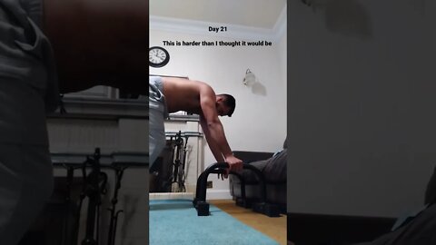 Day 21 - Learning How To Do Handstand Push Ups