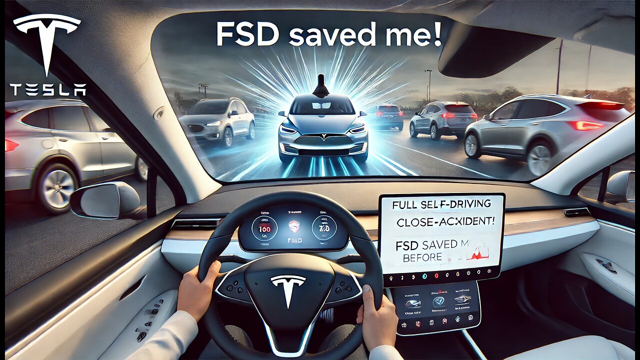 Tesla’s FSD SAVED US From a Near-Accident!